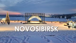 видео: Новосибирск - Зимний город картинка: Новосибирск - Зимний город