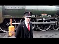 Bahamas steam locomotive at Haworth Station. 6th February 2019