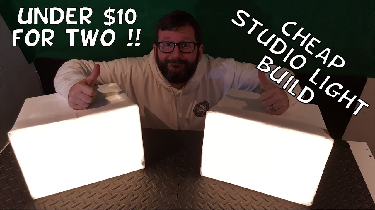DIY Studio Lights (Real Cheap !!) YouTube