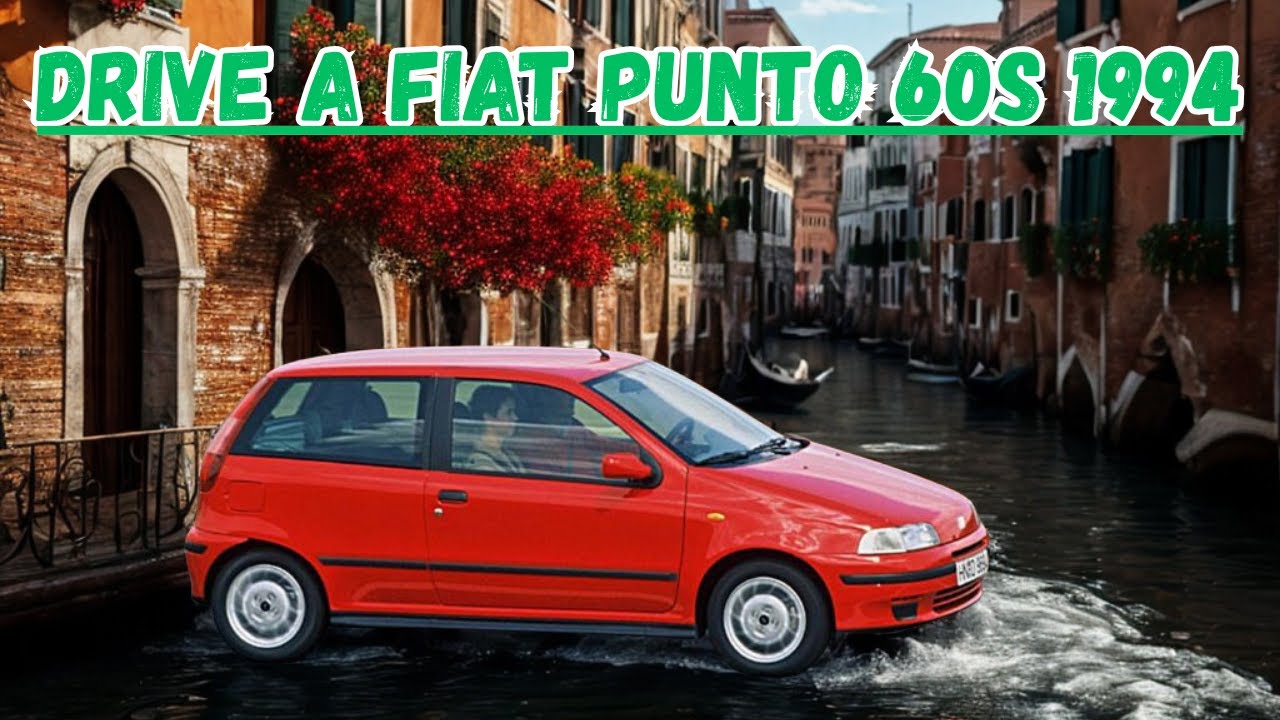 FIAT PUNTO 60S 1994 POV TEST DRIVE
