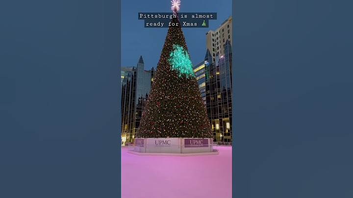Christmas in Pittsburgh PA, 2022 🎄
