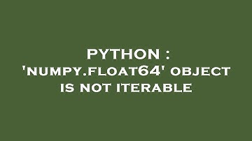 PYTHON : 