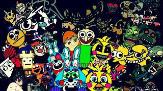 Ultra Remix Fnaf, Batim, Baldi, Simpsons, And More 5.2K Views Special Look In Description