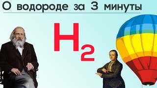 Про водород за 3 минуты.