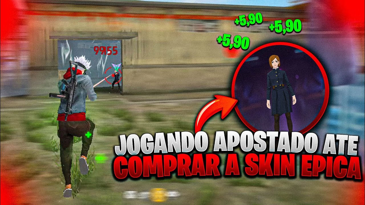 JOGUEI APOSTADO ATE COMPRAR A SKIN EPICA JUJUTSU KAISEN (PEDIU TELA 2x!!)