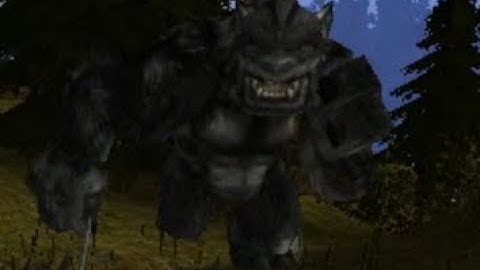 Running Troll Animation / Gothic 2 - Archolos - The Chronicles of Myrtana