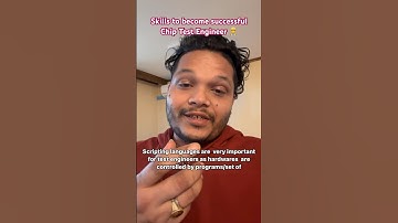 How to Become CHIP/IC testing engineer 👷‍♂️ #vlsi #chipdesign #electronic