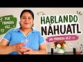 Mi primera vez hablando náhuatl ❤️| Mi historia ✨| preparando la comida y lluvia en el pueblo🌧️