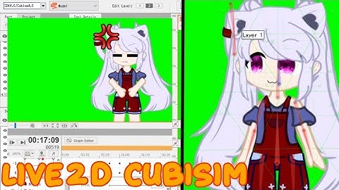 Frontfacing Live2D Cubism Test || GachaClub || READ DESC