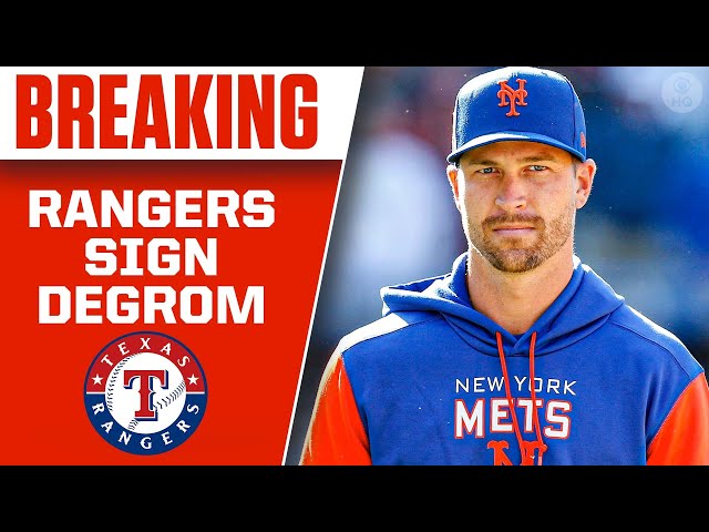 Jacob deGrom Signs Contract with Texas Rangers – NBC 5 Dallas-Fort