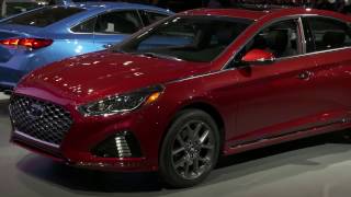 Introducing the 2018 Hyundai Sonata at 2017 New York Auto Show | AutoMotoTV