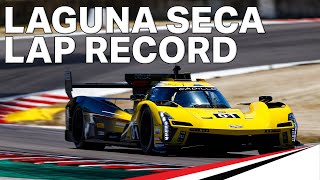 LAP RECORD! | Laguna Seca in 1:12.44 | Sebastien Bourdais' Qualifying Lap in the Cadillac V-Series.R