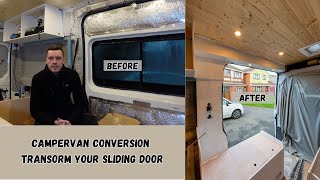 Transforming Your Campervan: Sliding Door Framing Makeover!