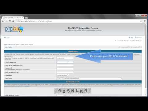 SELCOtv - Creating an Account on the SELCO Automation Forums