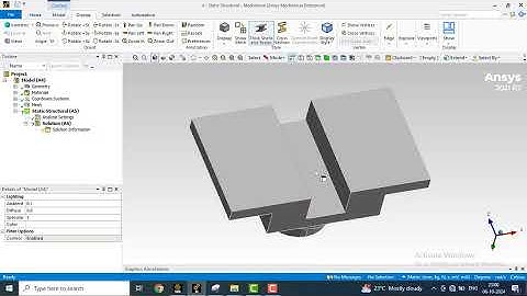 How to restore the default background color in Ansys Workbench