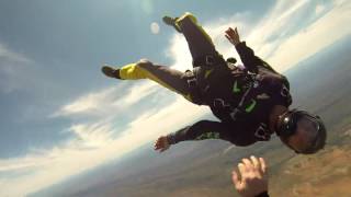 Turbine skydiving in Grahamstown.