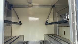 Inside the 1995 Chevy 3500 paddy wagon