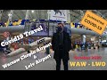 Covid Travel: Warsaw (WAW) & Lviv (LWO) Airports (October 2020)