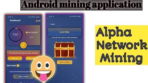 Alpha network mining | how to use & mine coin #alpha #pinetwork #cryptocurrency #MJCryptoMan