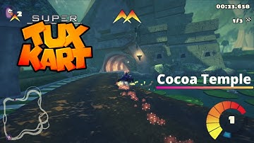 SuperTuxKart 1.2 | Cocoa Temple - 1:28.403