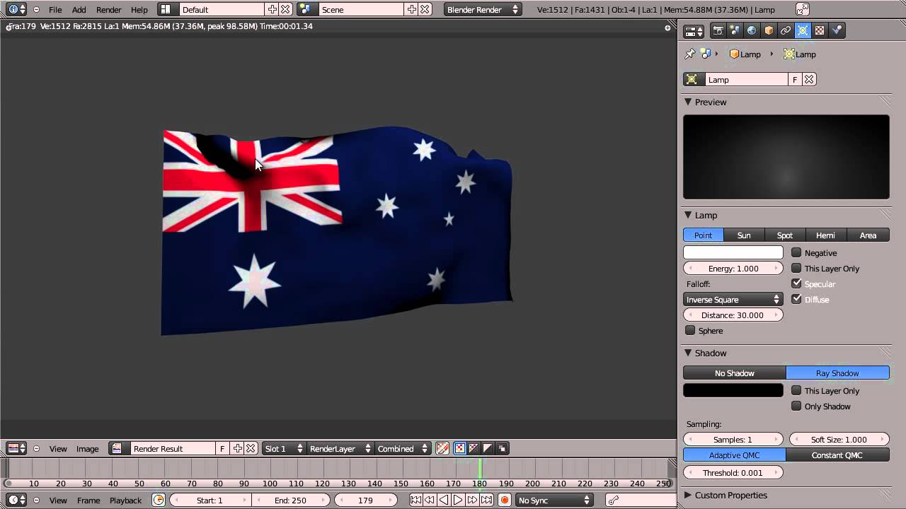 Create an Animated Flag in Blender - Create an Animated Flag in Blender