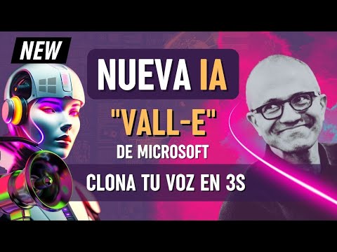 VALL-E: NUEVA IA (texto-voz) de Microsoft - COPIA una VOZ en 3 SEGUNDOS!