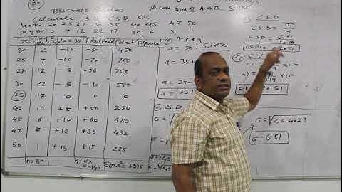 B.Com Sem 2 - Statistics and Business Mathematics (Hindi & Marathi) - Lecture 30