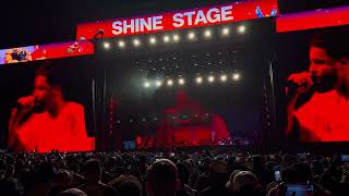 J.Cole performs: "G.O.M.D" at 5th and Final Dreamville Festival  2025 LIVE.