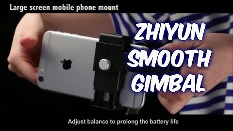 Zhiyun Z1 Smooth Mobile Phone Gimbal  || Shopping on Amazon
