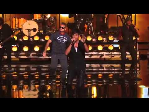 Enrique Iglesias And Sean Paul Get The Crowd Going With 'Bailando' America's Got Talent 2014