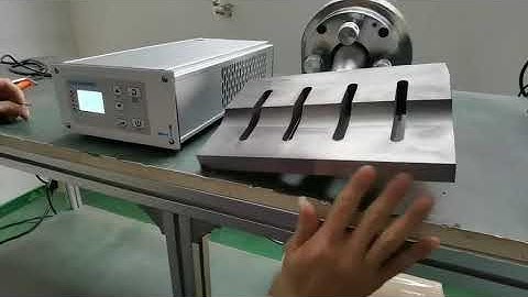 15 KHZ ultrasonic generator, transducer, horn to be tested before running