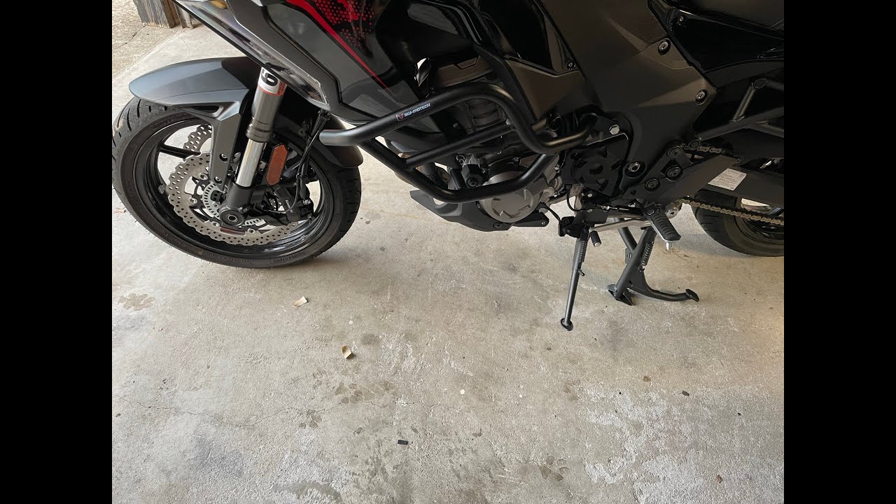 SW Motech crash bar install - 21 Versys 1000 SE LT+