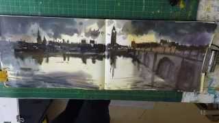 How to Paint Big Ben ,Houses of Parliament London Watercolour
Watercolour demo how to paint Big Ben , Houses of Parliament London. https://www.facebook.com/PureWatercolour How to Paint Big Ben ,Houses of Parliament London Watercolour