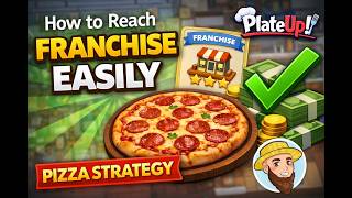 PlateUp でフランチャイズに簡単に到達する方法 (ピザ戦略) 🍕#PlateUp #PlateUpGuide #GamingTips screenshot 2
