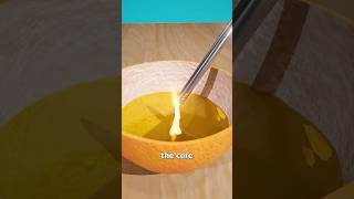 I Made a Candle From An Orange DIY!! 😱 #shorts #experiment #lifehacks #diy #orangecandle