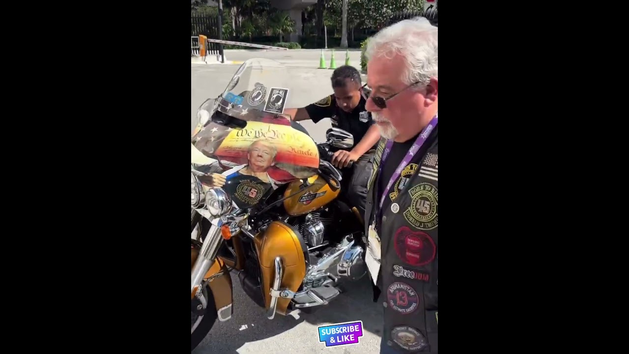 DJ Daniel Trump Motorcycle 