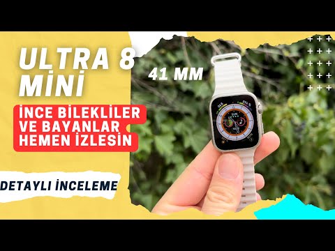 Watch 8 Mini Ultra Akıllı Saat İnceleme (Apple Watch Ultra Replikası)