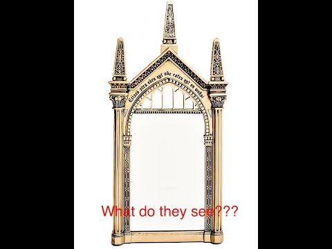 WHAT HARRY POTTER CHARECTARS SEE IN THE MIRROR OF ERISED