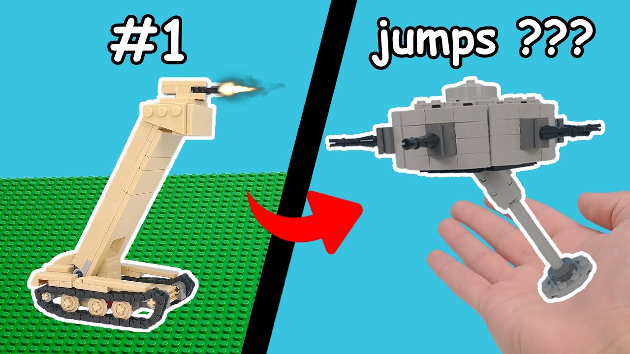 I Built Weird LEGO Tanks...