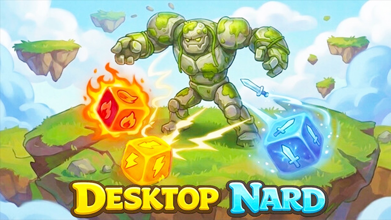 【Desktop Nard: Dice Idle】強化したダイスが敵を殲滅するのを眺める放置系インクリメンタルゲーム
