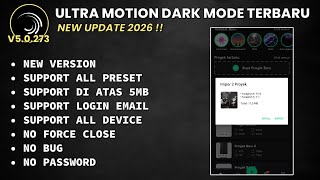 SUPPORT PRESET DI ATAS 5MB!! AM MOD TERBARU 2026 | ULTRA MOTION TERBARU 2026 | VERSI DARK MODE