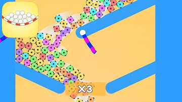 Balls and Ropes - ball game - All Levels Gameplay Android, iOS