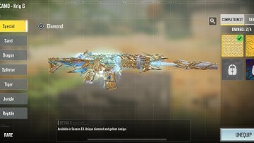 Unlocking Diamond Camo on Mythic Krig 6 Ice Drake | Cod Mobile |