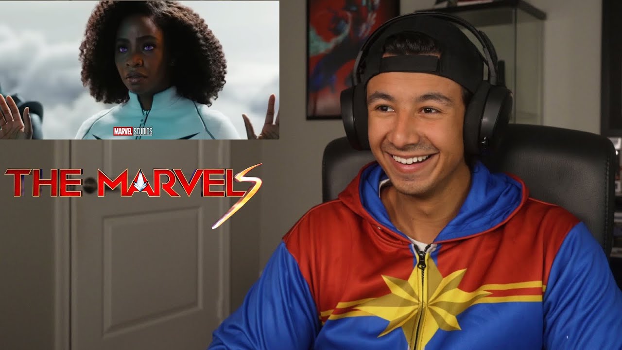 THE MARVELS TEASER TRAILER REACTION!