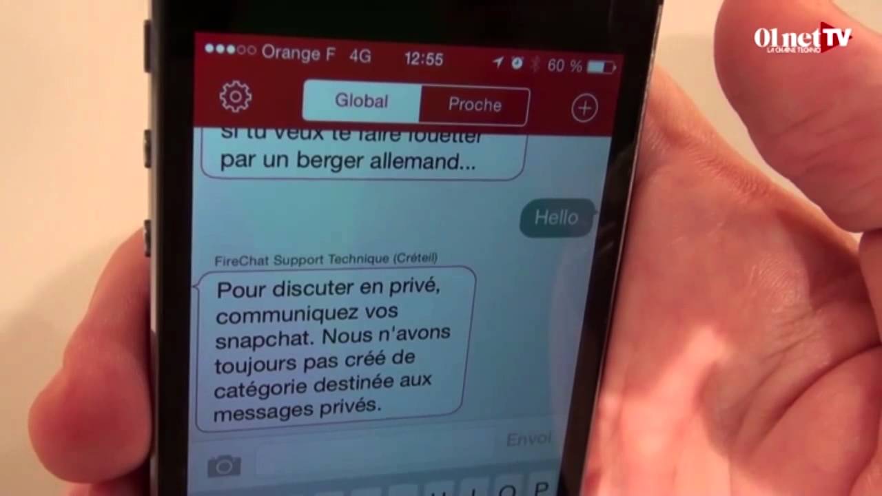 FireChat : Chattez sans internet ni connexion mobile (test appli ...