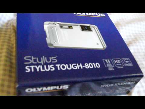 Olympus Stylus Tough 8010 Unboxing Waterproof Camera