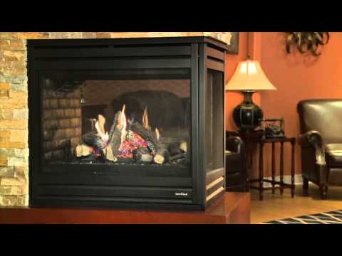 Heat Glo Pier 36tr See Through Gas Fireplace Video Youtube