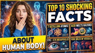 Top 10 Shocking Facts About Your Body You Didn’t Know🤯 | A must watch video📈
