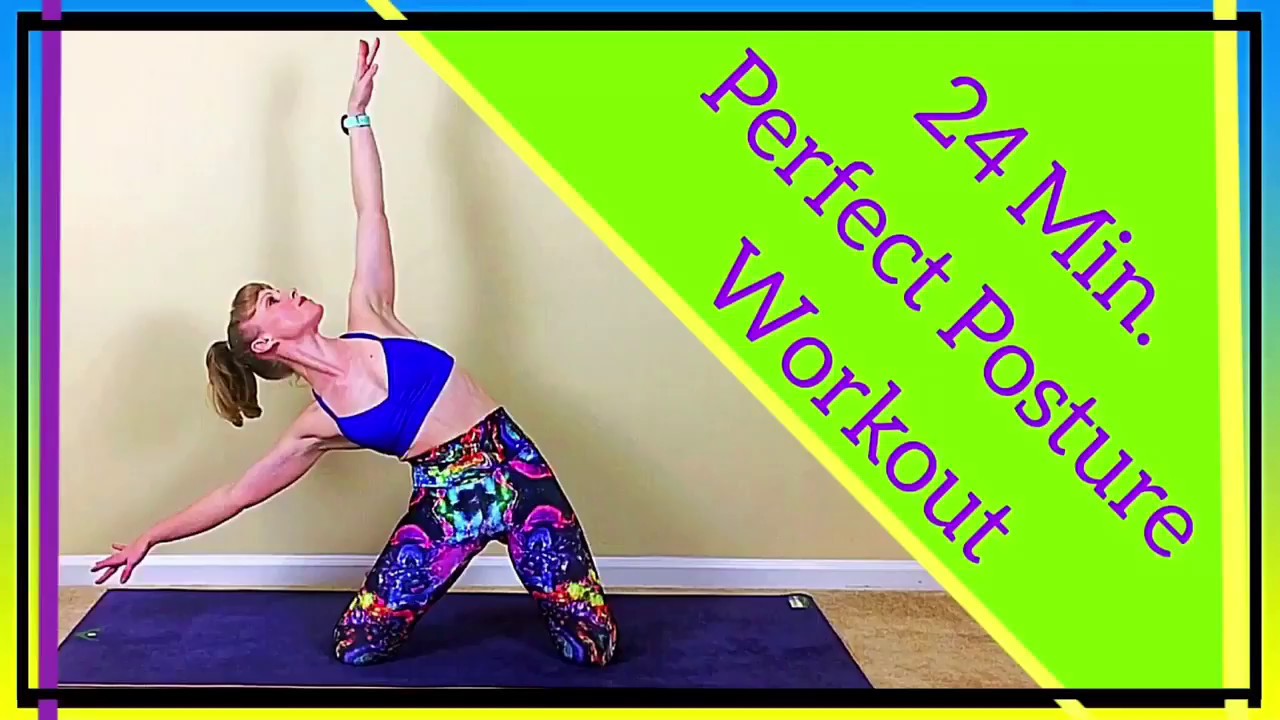 24 Min Perfect Posture Workout-Exercises To Improve Your Posture 