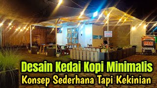 Inspirasi Desain Kedai Kopi Sederhana di Pinggir Jalan